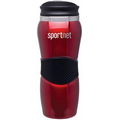 14 Oz. Red Maui Gripper Stainless Steel Tumbler